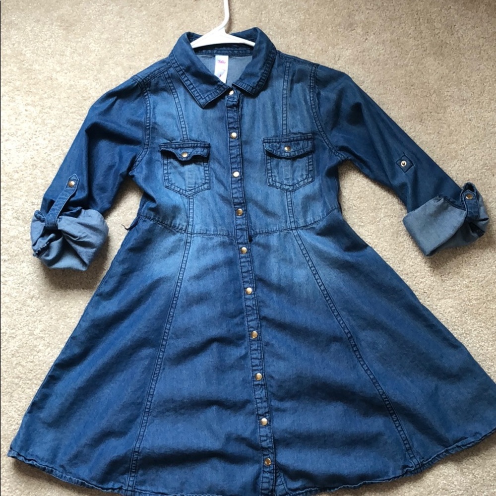 Justice Girls Denim Dress